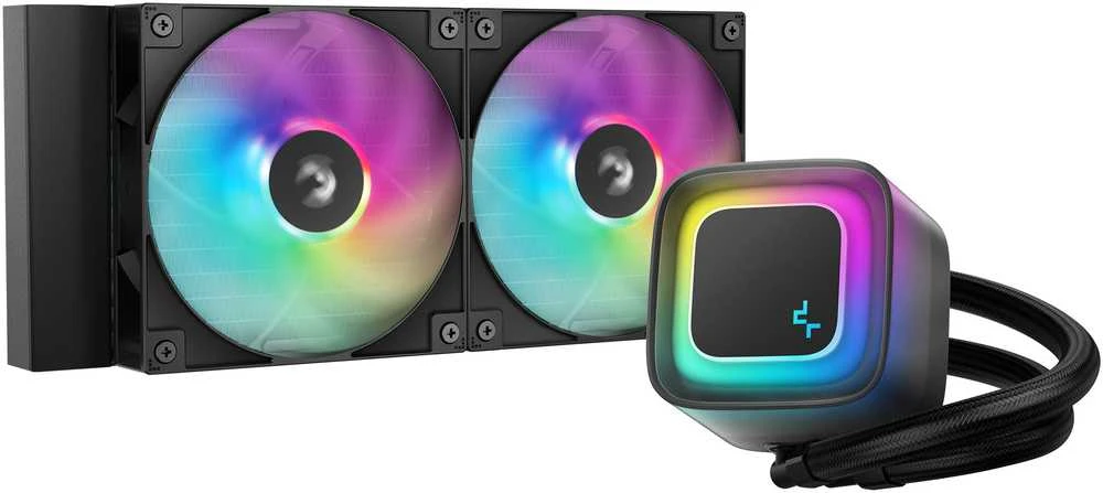 Deepcool LE240 V2 skysčio aušintuvas su RGB ventiliatoriais
