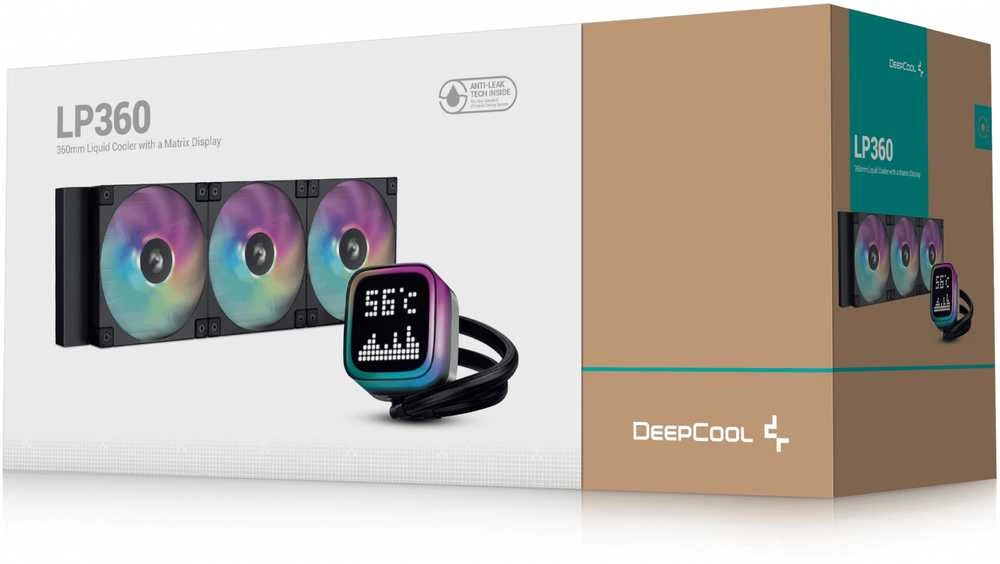 Deepcool | Liquid CPU cooler | LP360 | Intel, AMD