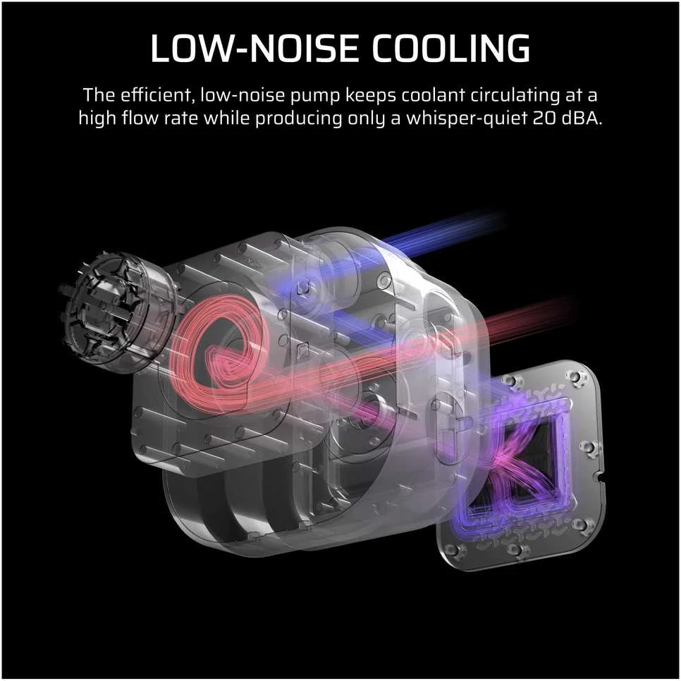„Corsair NAUTILUS 240 RS ARGB CW-9060092-WW“ ausinės