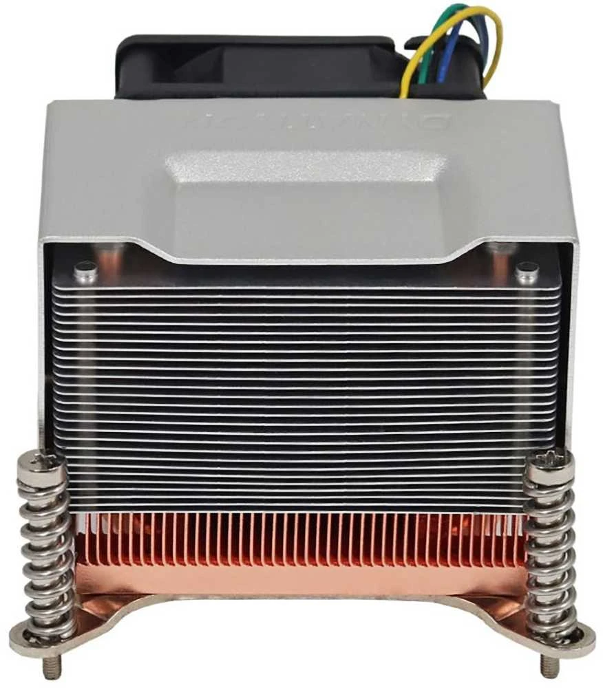 ITT Inter-Tech Q-5 Procesorius Radiatorius 6 cm Juoda, Sidabras 1 vnt