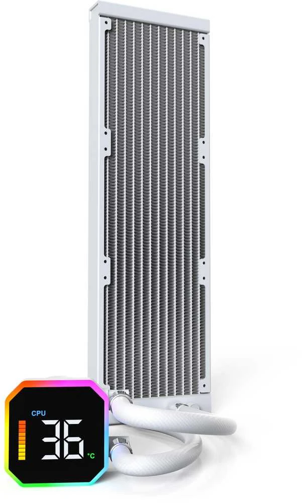 Montech HyperFlow 360 radiatorius su CPU temperatūros ekranu