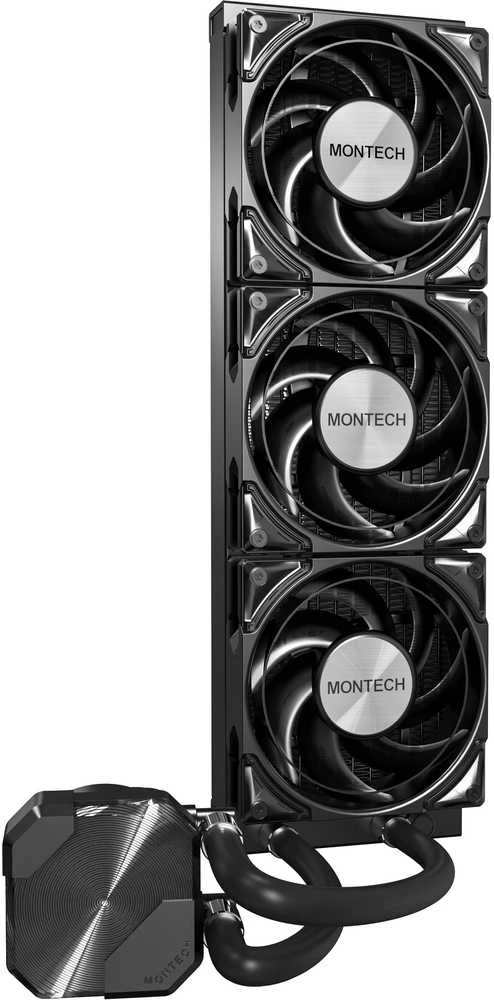 Vanduo Cooling Montech HyperFlow Silent AiO - 360mm, juodas