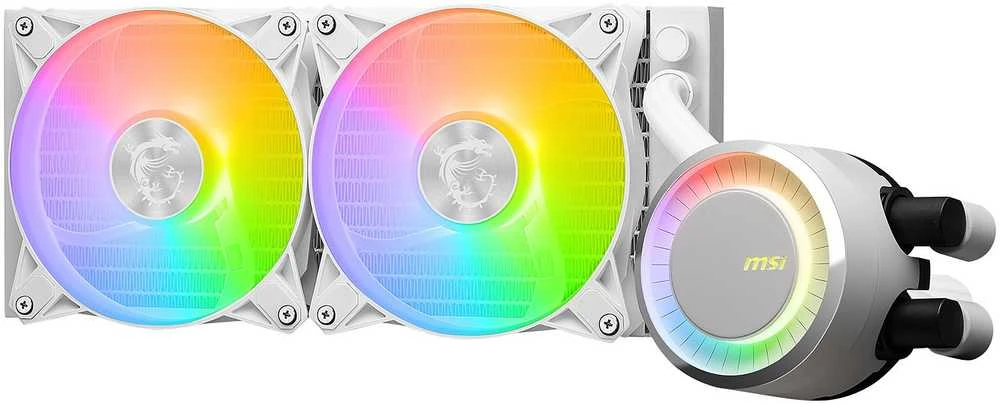 MSI MAG CORELIQUID E240 Baltas LIQUID COOLING