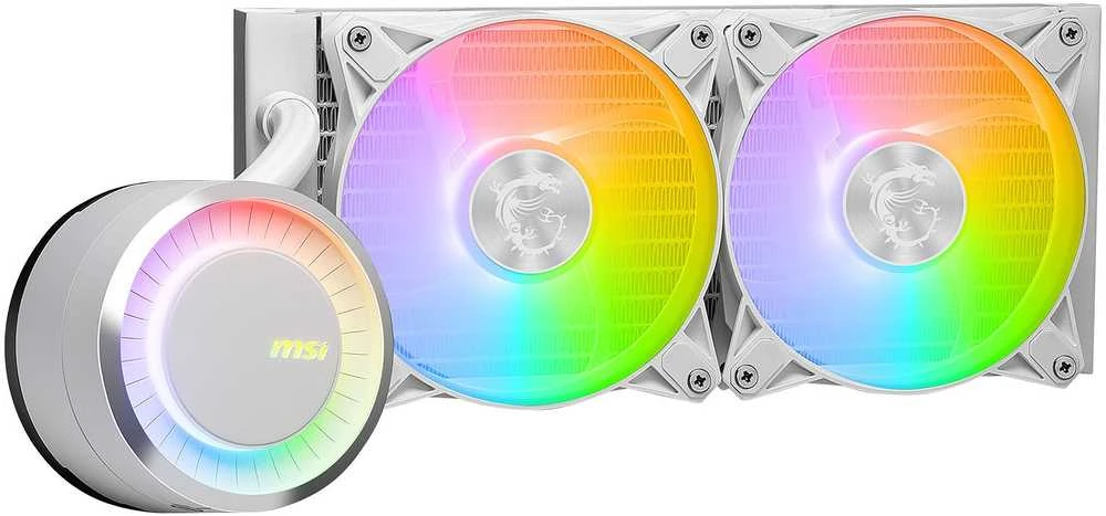 MSI MAG CORELIQUID E240 Baltas LIQUID COOLING