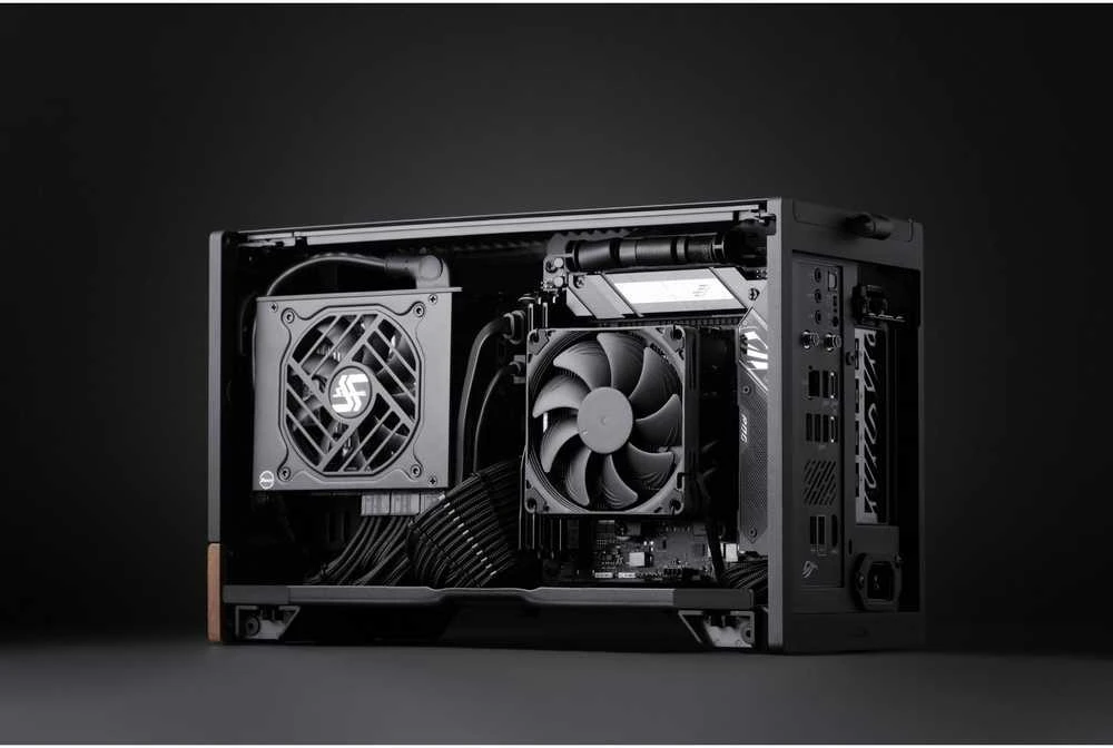 NOCTUA NH-L9x65 chromax.juodas žemo profilio procesoriaus aušintuvas