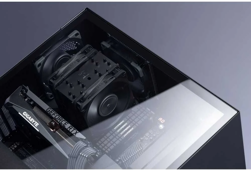 Noctua U12A chromax.juodas procesoriaus aušintuvas – 120mm