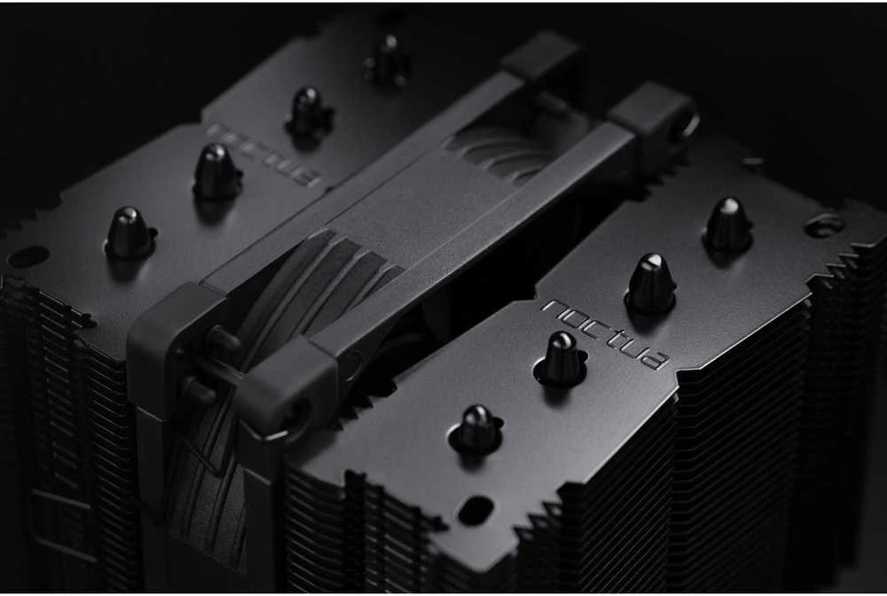 NOCTUA NH-D9L chromax.juodas procesoriaus aušintuvas