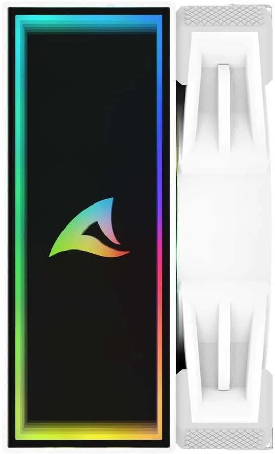 K Sharkoon A40 RGB balta