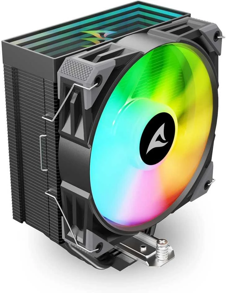 K Sharkoon A40 RGB juodas