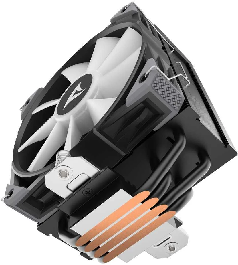 K Sharkoon A40 RGB juodas