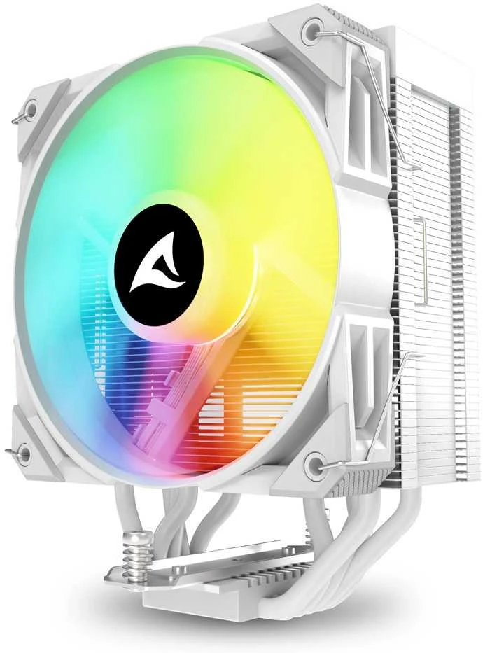 Sharkoon A50 RGB procesoriaus oro aušintuvas 12 cm baltas 1 vnt.
