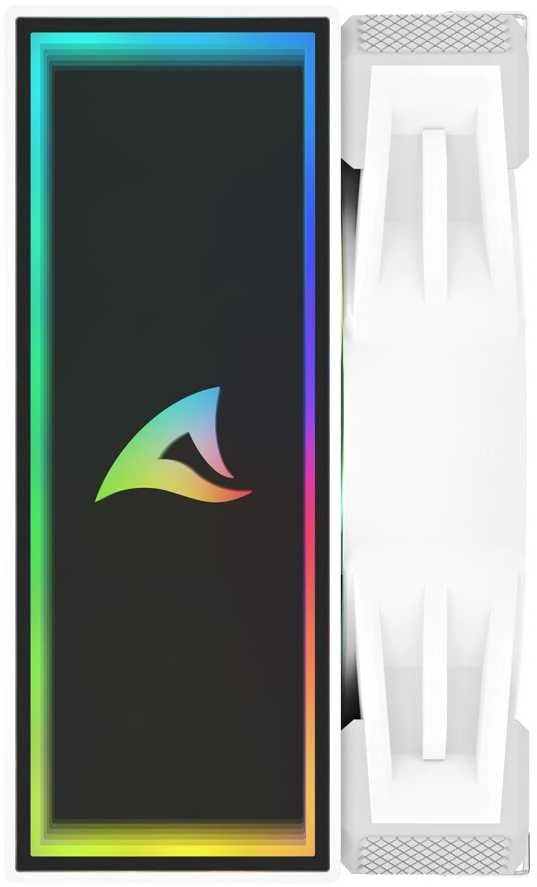 Sharkoon A50 RGB procesoriaus oro aušintuvas 12 cm baltas 1 vnt.