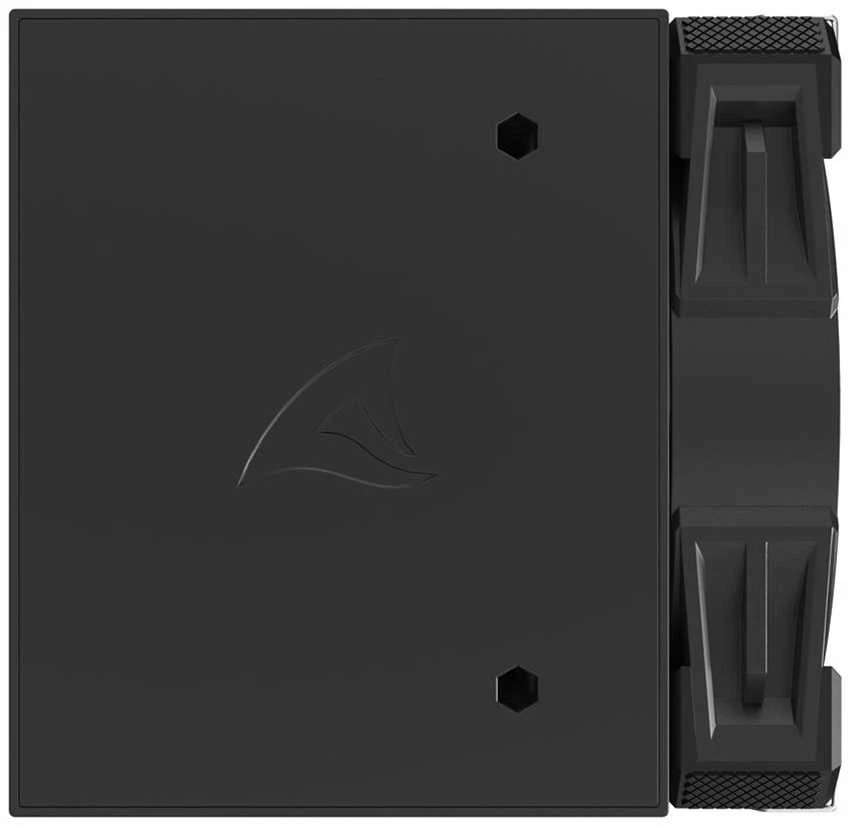 Sharkoon A60 procesoriaus oro aušintuvas 12 cm juodas 1 vnt.