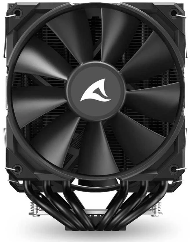 Sharkoon A60 procesoriaus oro aušintuvas 12 cm juodas 1 vnt.