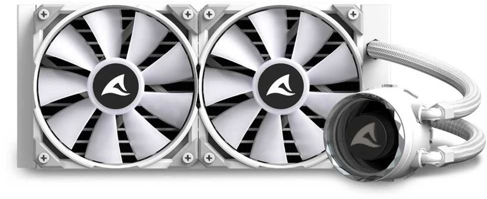 Sharkoon S80 RGB AIO 240 MM Baltas/VANDENS AUŠINIMO SISTEMA AIO