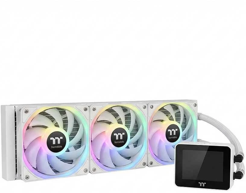 Thermaltake MAGCurve 360 Snow aušintuvas su ARGB ventiliatoriais