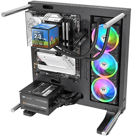Chłodzenie wodne Thermaltake MINECUBE 360 Ultra ARGB LCD (CL-W481-PL12SW-A)