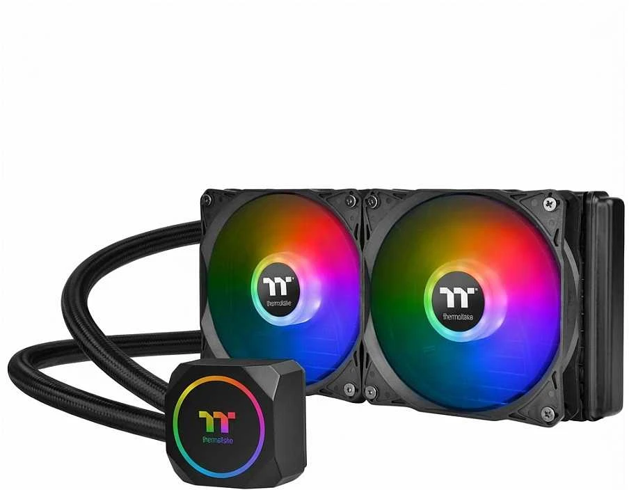 Thermaltake TH240-S V3 su šviečiančiais ventiliatoriais