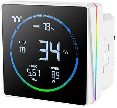 Thermaltake TH240-S V3 aušintuvo blokas su LCD ekranu