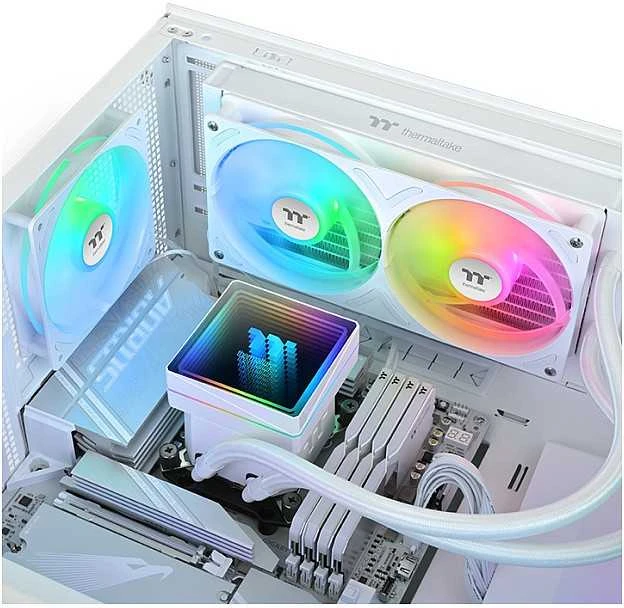 K Thermaltake TH240 V3 ARGB Sync AIO Snow Edition
