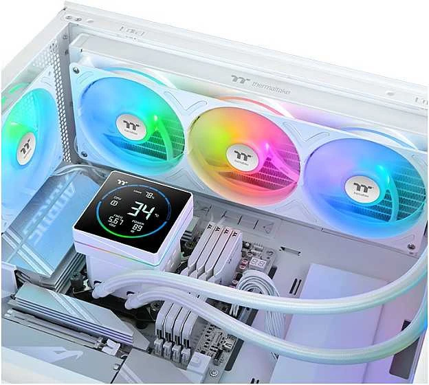 K Thermaltake TH360-S V3 ARGB Sync AIO Snow Edition