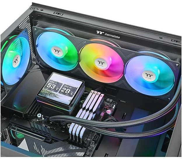 Thermaltake TH360 V3 Ultra ARGB Sync AiO Vanduo Cooling – juodas