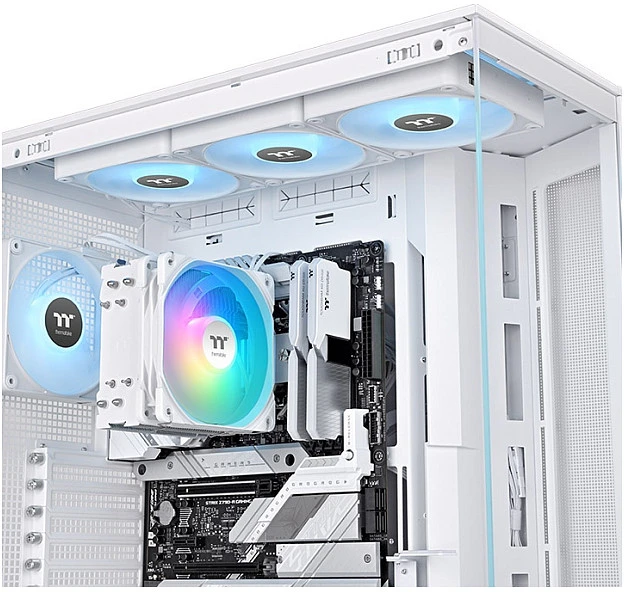 Kühler Thermaltake UX400 ARGB Baltas Air (AMD/Intel) mažmeninė prekyba