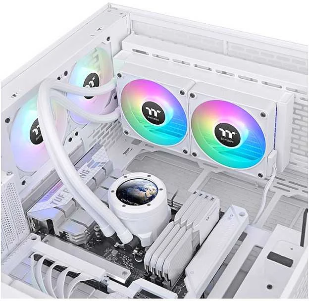 Thermaltake TH240 V2 Ultra EX ARGB Sync Snow | AiO vandens aušinimas
