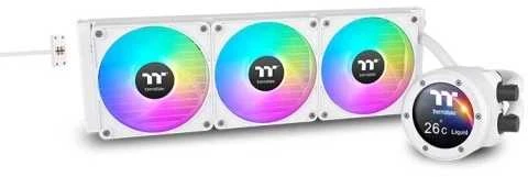 Thermaltake aušinimo sistema su spalvotais ventiliatoriais