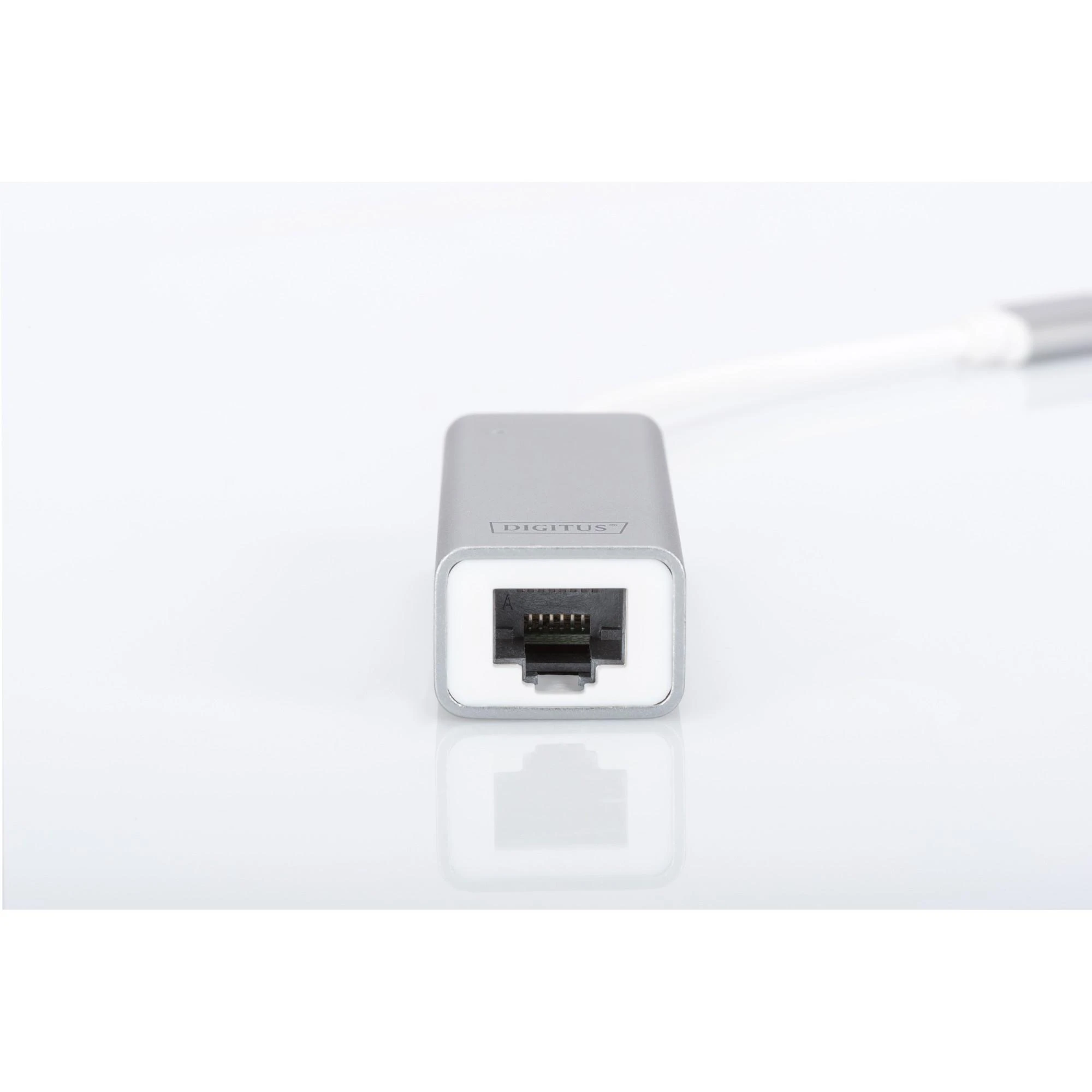 Digitus USB Type C 3.0 Gigabit Ethernet Adapter 10/100/1000 Mbps DN-3024