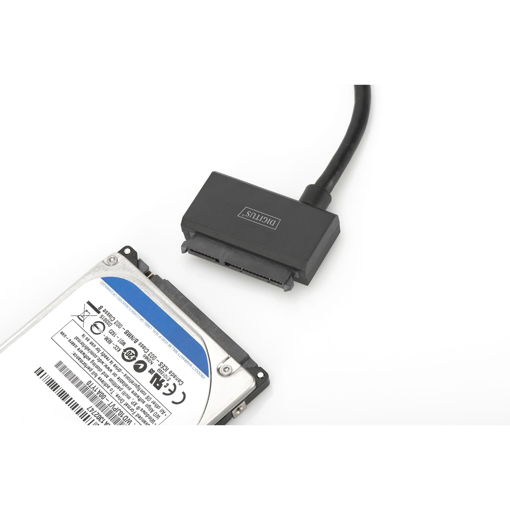 Assmann Electronic DIGITUS DA-70327 kabelio adapteris USB 3.1 Type C į SSD/HDD 2.5 SATAIII