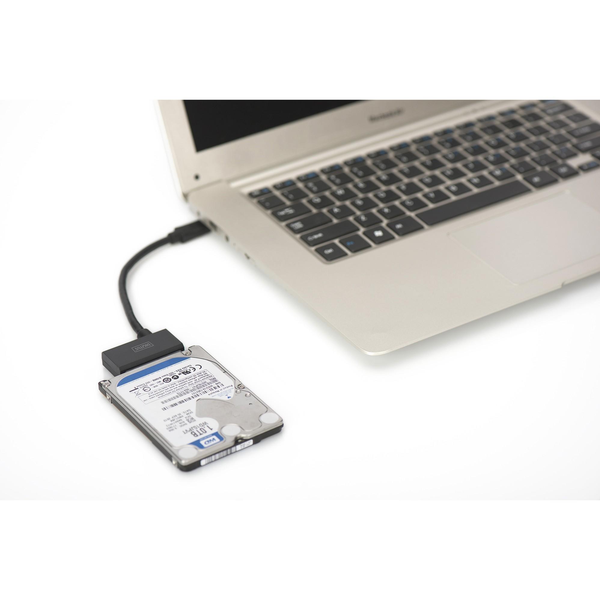 Assmann Electronic DIGITUS DA-70327 kabelio adapteris USB 3.1 Type C į SSD/HDD 2.5 SATAIII