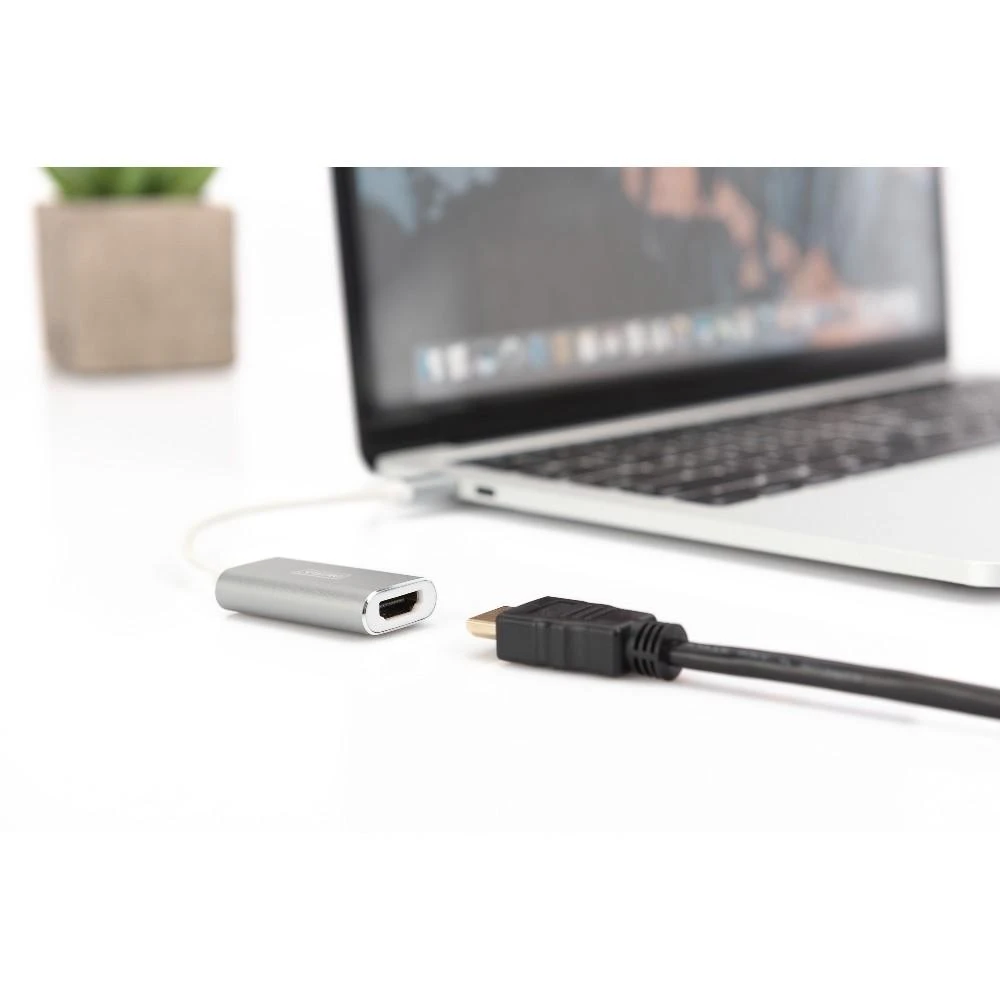 Assmann Electronic DIGITUS DA-70836 grafinis adapteris HDMI 4K 30Hz UHD prie USB 3.0 Type C su garso aliuminio