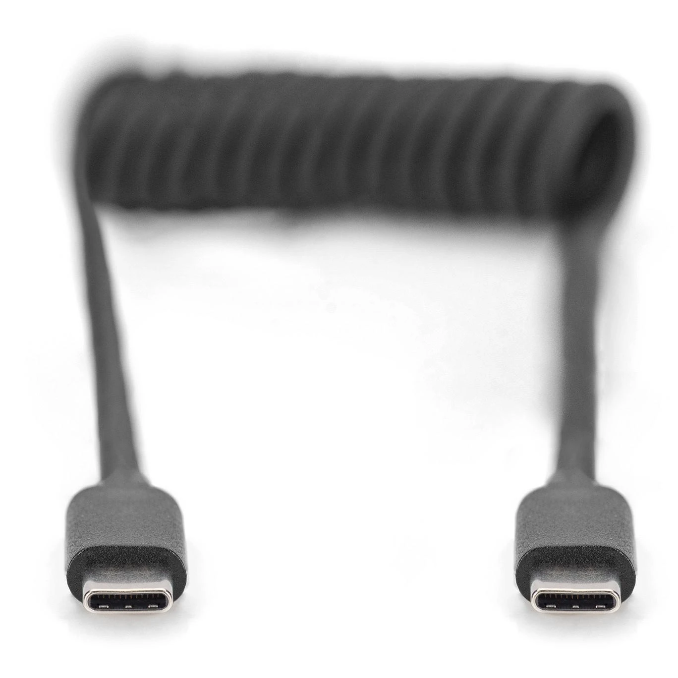 Kabelis USB Digitus USB-C - USB-C 1 m Juodas (AK-300431-006-S)