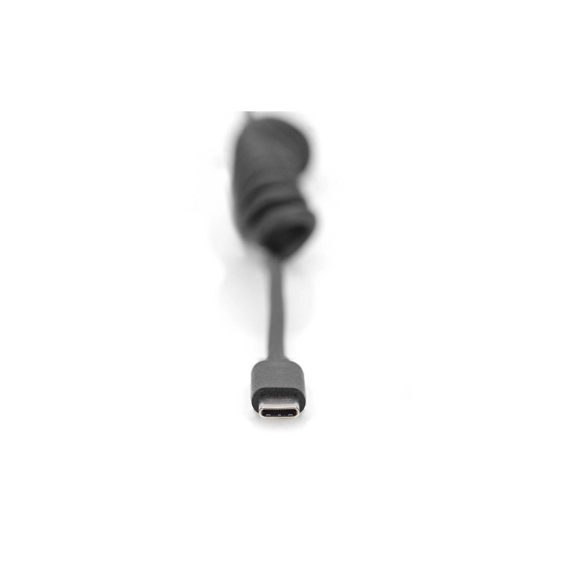 Kabelis USB Digitus USB-C - USB-C 1 m Juodas (AK-300431-006-S)