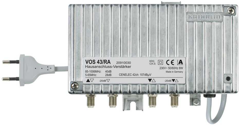 Kathrein VOS 43 RA BK Verstärker