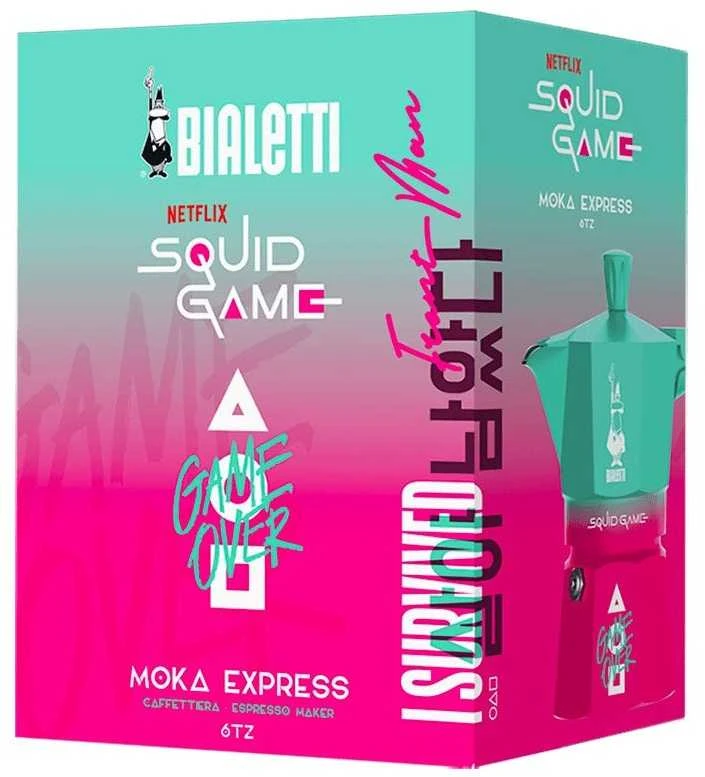 Bialetti Squid Game Moka Express 6TZ (300 ml)