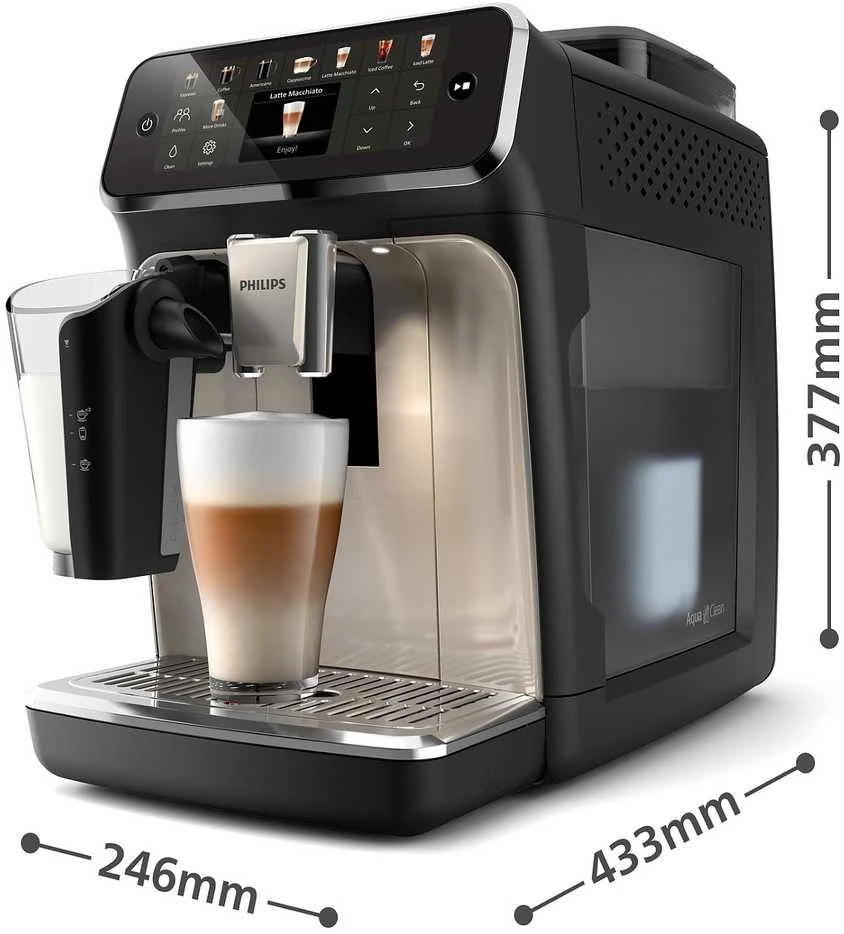 Kavos aparatas Philips EP5547/90 Pilnai Automatinis Espresso Aparatas, 20 bar, Juodas | Philips