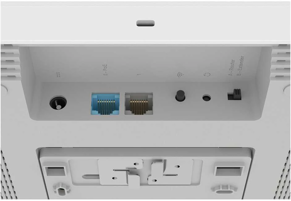 „Keenetic Voyager Pro“ (KN-3510) AX1800 Mesh Wi-Fi 6 maršrutizatorius/ilgintuvas/prieigos taškas su 2 prievadų gigabito išmaniuoju komutatoriumi ir maitinimu per Ethernet