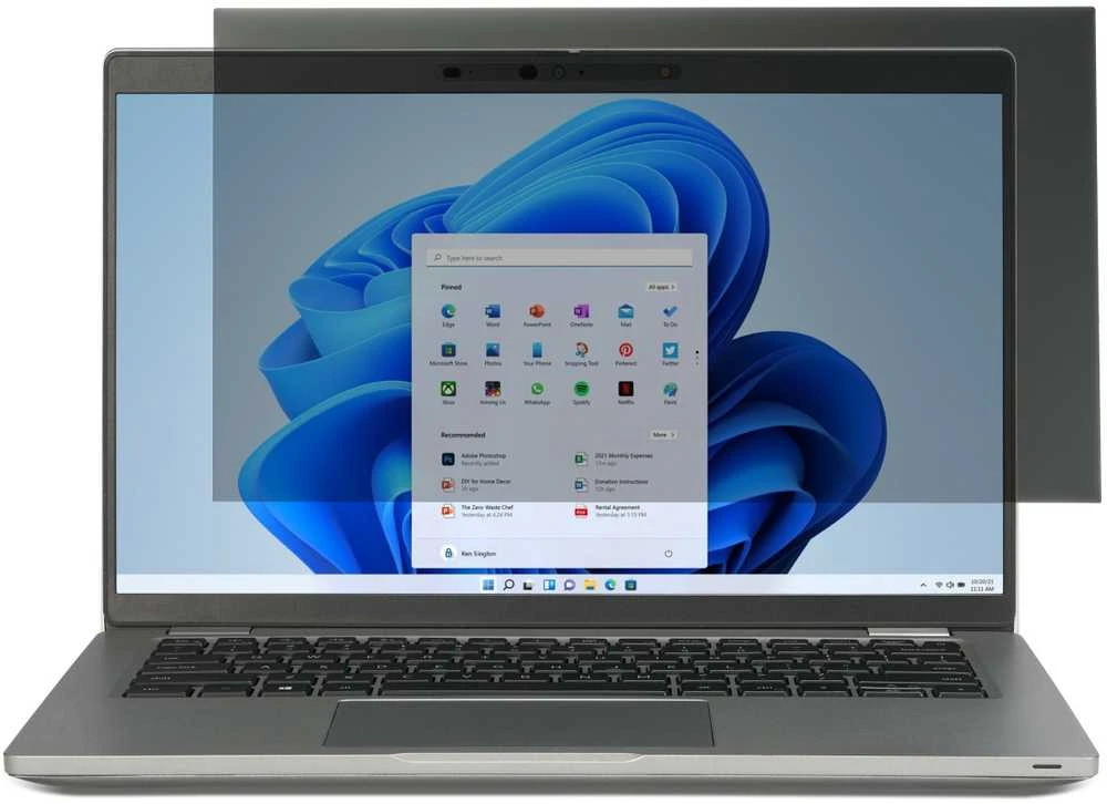 HP Kensington privatumo ekrano filtras 14 colių nešiojamiesiems kompiuteriams (16:10) – nuimamas dviem kryptimis