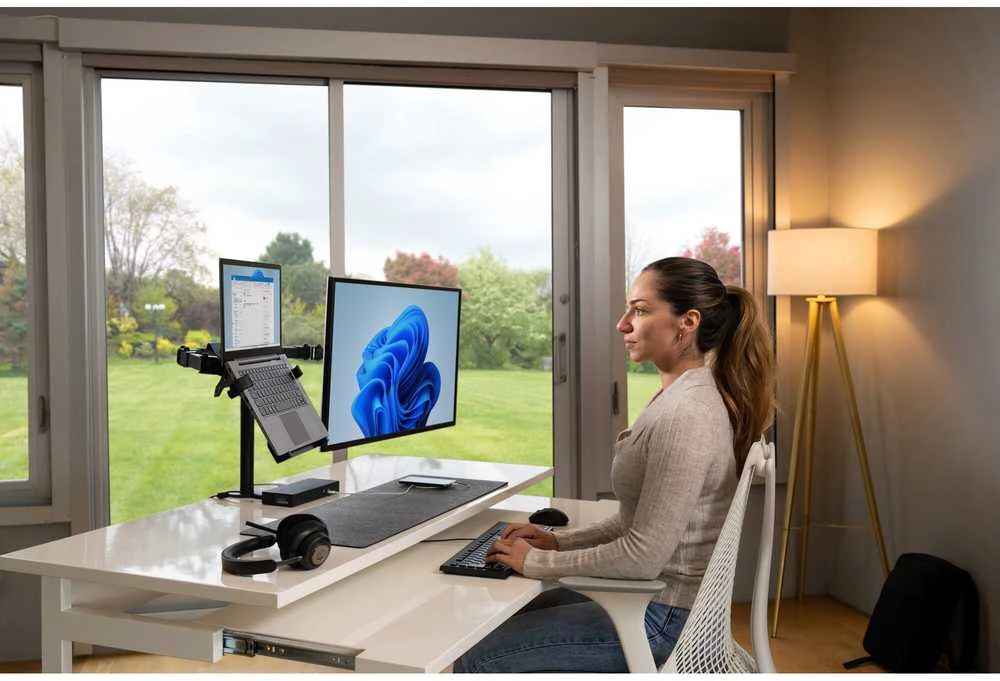 Leitz KENSINGTON SD4781p USB-C ir USB-A dviguba 4K prijungimo stotelė