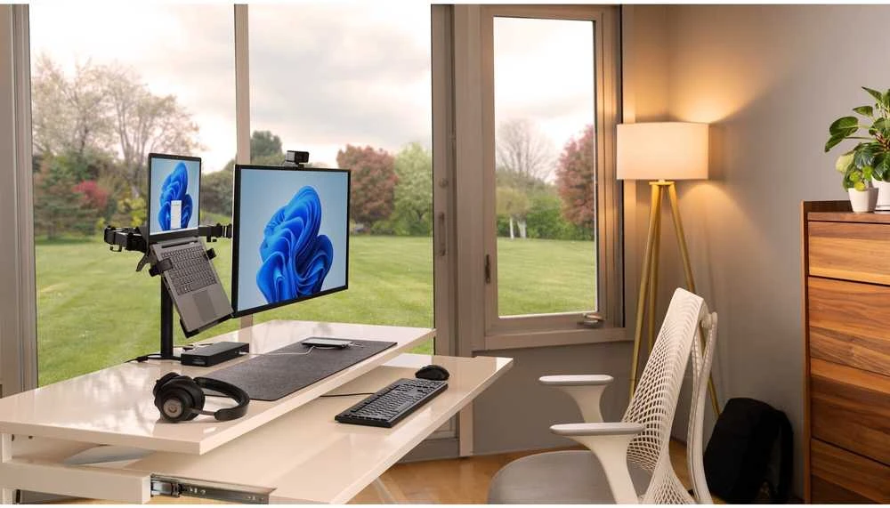 Leitz KENSINGTON SD4781p USB-C ir USB-A dviguba 4K prijungimo stotelė