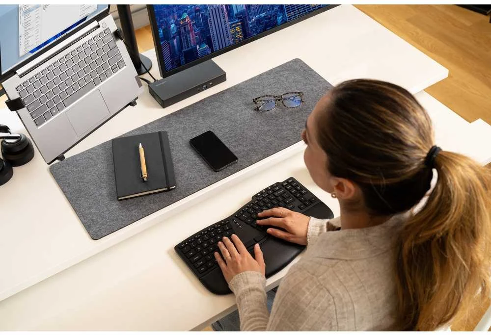 Leitz KENSINGTON SD4781p USB-C ir USB-A dviguba 4K prijungimo stotelė