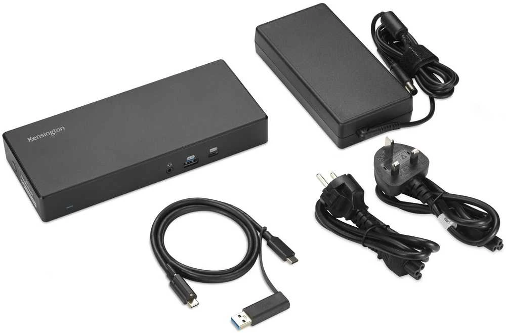 Leitz KENSINGTON SD4781p USB-C ir USB-A dviguba 4K prijungimo stotelė