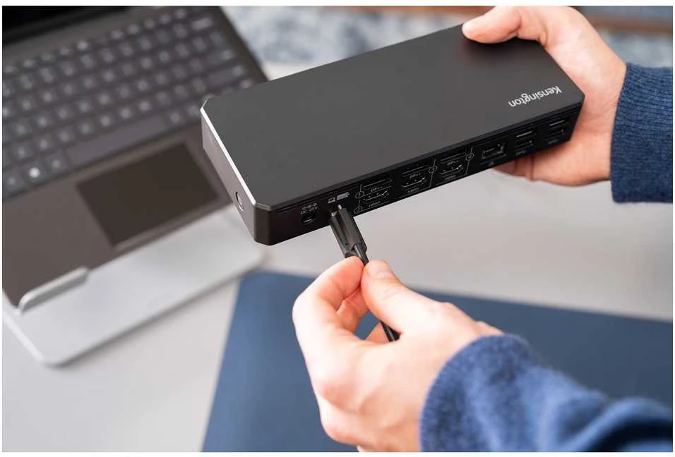Leitz KENSINGTON SD4781p USB-C ir USB-A dviguba 4K prijungimo stotelė