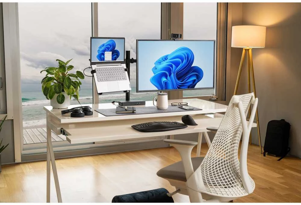 Leitz KENSINGTON SD4781p USB-C ir USB-A dviguba 4K prijungimo stotelė