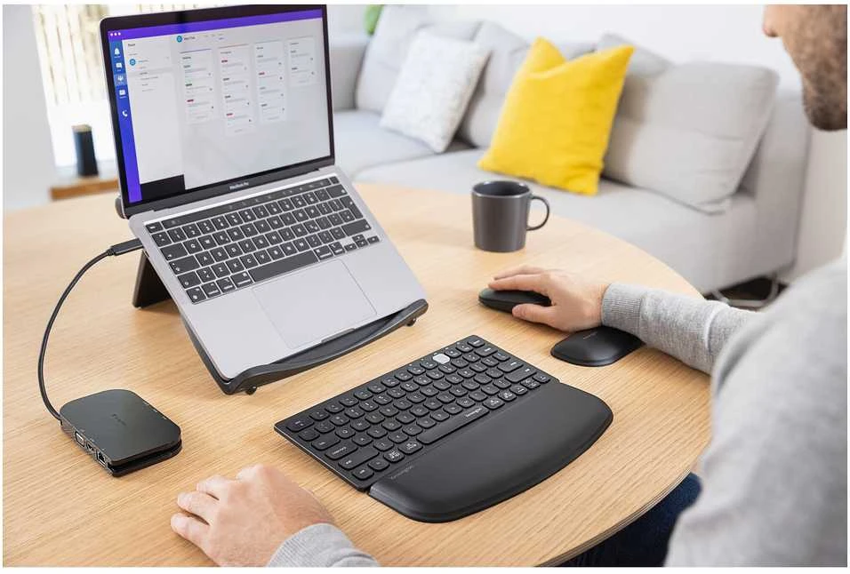 Kensington - EQ EasyRiserS nešiojamojo kompiuterio stovas (juodas)
