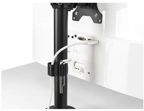 Monitoriaus laikiklis Kensington iki 32", 2TFT, maks. 9kg, juodas „Vertik“