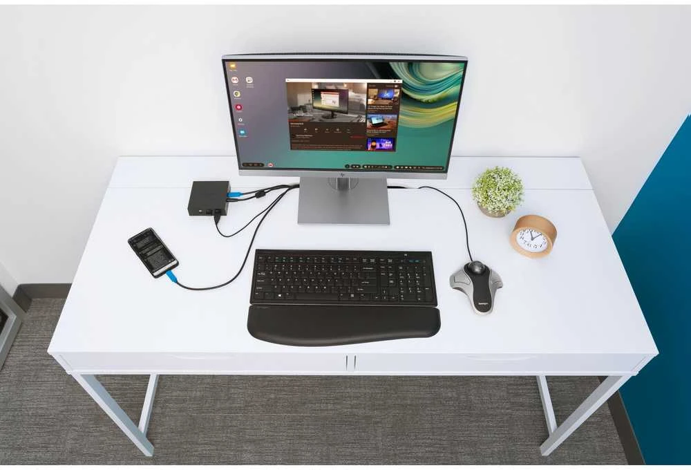 Pelė Leitz KENSINGTON Orbit Optinė Trackball juodas metallic