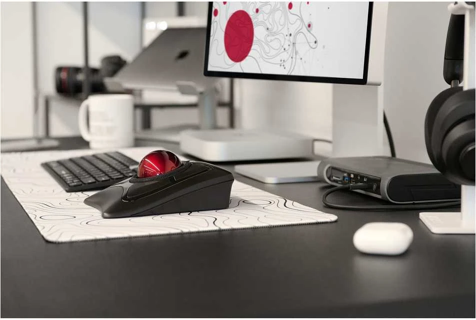 Leitz Kensington K72359WW kompiuterinė pelė RF belaidis + „Bluetooth“ Rodomasis rutuliukas Abiems rankoms